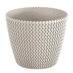 Osłonka na kwiaty Splofy Eco Wood 26 cm PROSPERPLAST