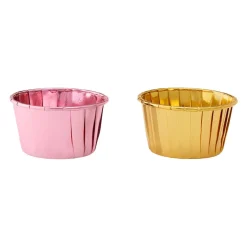Papilotki do muffinek Lukrecja 24 szt. metaliczne AMBITION