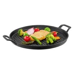 Patelnia żeliwna grillowa Iron 30 cm AMBITION