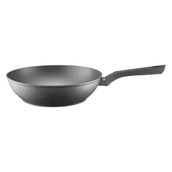 Patelnia wok z powłoką Qualum Basic Stone Edition Silverstone 28 cm AMBITION