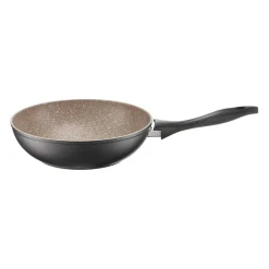 Patelnia wok z powłoką Qualum Basic Stone Edition Arras 26 cm AMBITION