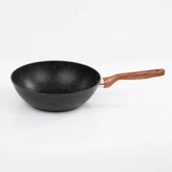 Patelnia wok z powłoką Qualum Basic 26 cm Pria AMBITION