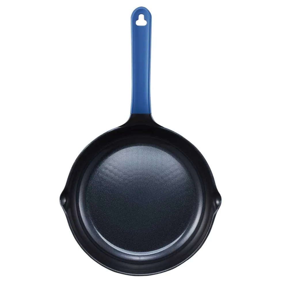 Patelnia z powłoką Qualum Ceramic Cobalt AMBITION