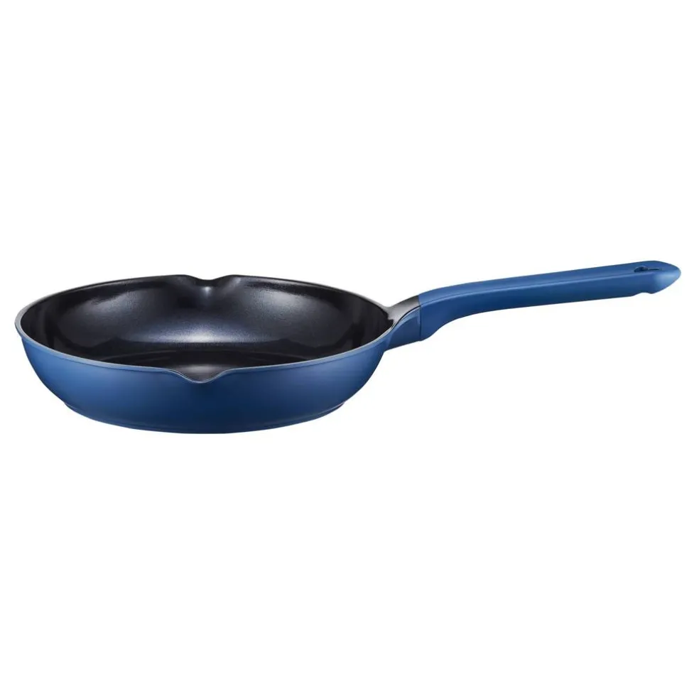 Patelnia z powłoką Qualum Ceramic Cobalt AMBITION
