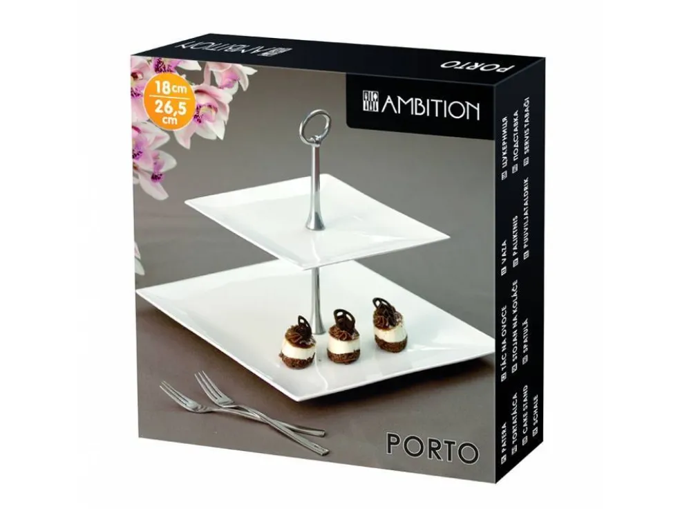 Patera dwupoziomowa Porto AMBITION