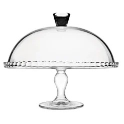 Patera na nóżce z kloszem Patisserie 32 cm PASABAHCE (74817)