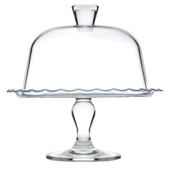 Patera z kloszem Petite Patisserie 26,4 cm PASABAHCE