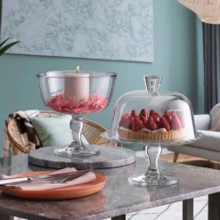 Patera z kloszem Petite Patisserie 26,4 cm PASABAHCE