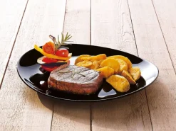 Półmisek owalny Steak Friends Time 30 x 26 cm LUMINARC