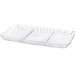 Półmisek prostokątny dzielony Elegant 27,6 x 16,2 cm PASABAHCE