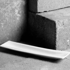 Półmisek Salsa Relief biały AMBITION