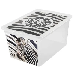 Pojemnik do przechowywania Box Deco Zwierzęta 30 l BRANQ