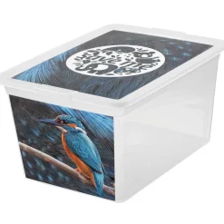 Pojemnik do przechowywania Box Deco Zwierzęta 30 l BRANQ