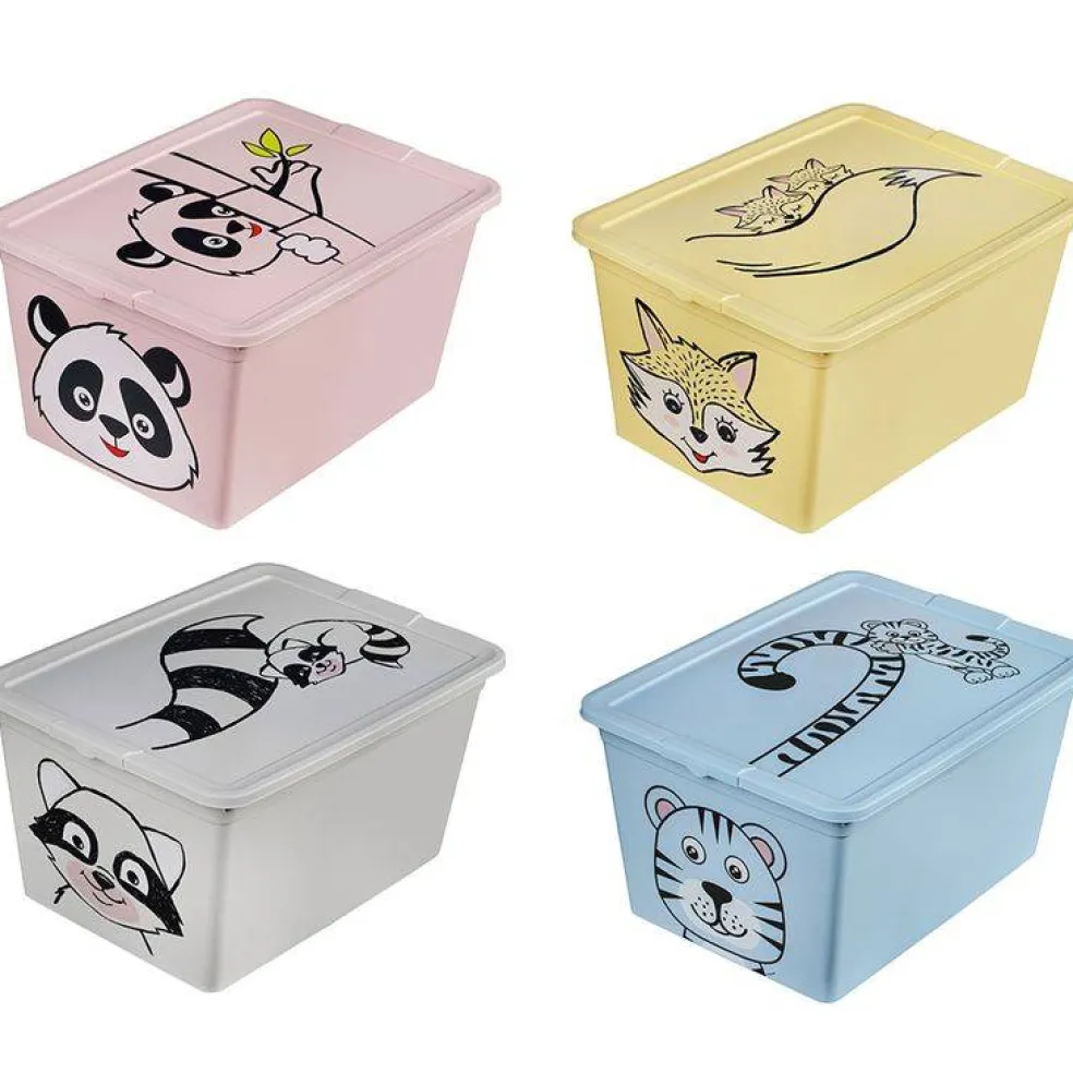 Pojemnik do przechowywania Tygrysek X Box Deco Animal 15 l BRANQ