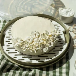 Pojemnik na ciasto z wkładem chłodzącym 34 cm BRANQ