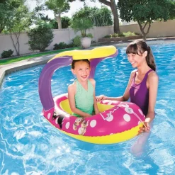 Ponton z daszkiem Minnie 112 x 71 cm BESTWAY