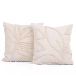 Poszewka dekoracyjna Boucle Leaves I 45 cm x 45 cm MY HOME