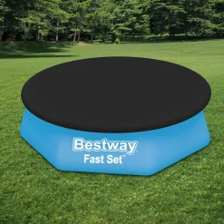 Przykrycie na basen rozporowy Flowclear okrągłe BESTWAY