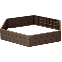 Rabata ogrodowa Base Woody 148x129x25 cm PROSPERPLAST