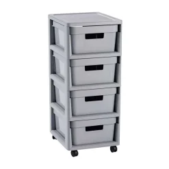 Regał z 4 szufladami Infinity 30 x 36 x 69 cm CURVER