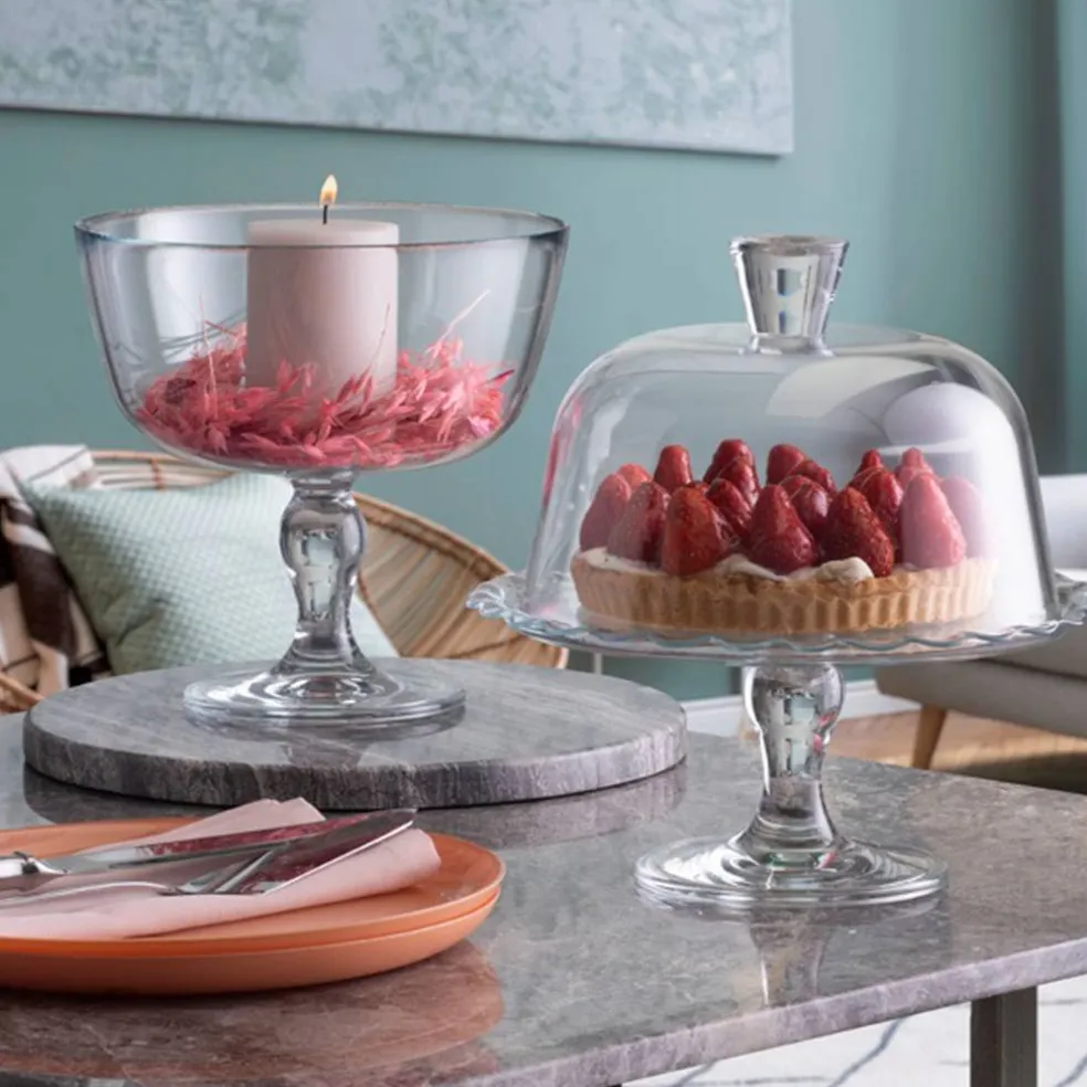 Salaterka na nóżce Pettite Patisserie 22,4 cm PASABAHCE