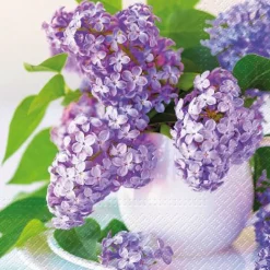 Serwetki papierowe Lilac Cup Bouquet 33 x 33 cm 20 szt. PAW