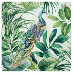 Serwetki papierowe Peacock 33 cm x 33 cm 20 szt. PAW