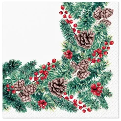Serwetki papierowe Winter Branches 33 x 33 cm 20 szt. PAW