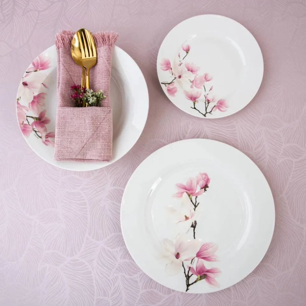 Serwis obiadowy Magnolia 18-elementowy AMBITION