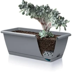 Skrzynka balkonowa z podstawką Respana Easy Care 59x19 cm PROSPERPLAST