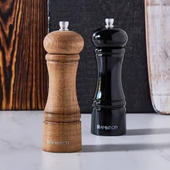 Solniczka drewniana Chess 15 cm AMBITION