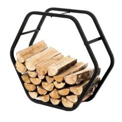 Stojak na drewno Hexagon 87 cm x 28 cm x 79 cm PATIO
