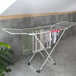 Suszarka do bielizny H201 194 cm x 55 cm x 105 cm VELKEA