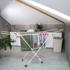 Suszarka do bielizny H201 194 cm x 55 cm x 105 cm VELKEA