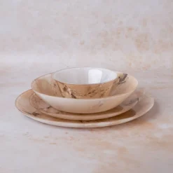 Talerz głęboki Ash Marble 20 cm LUMINARC