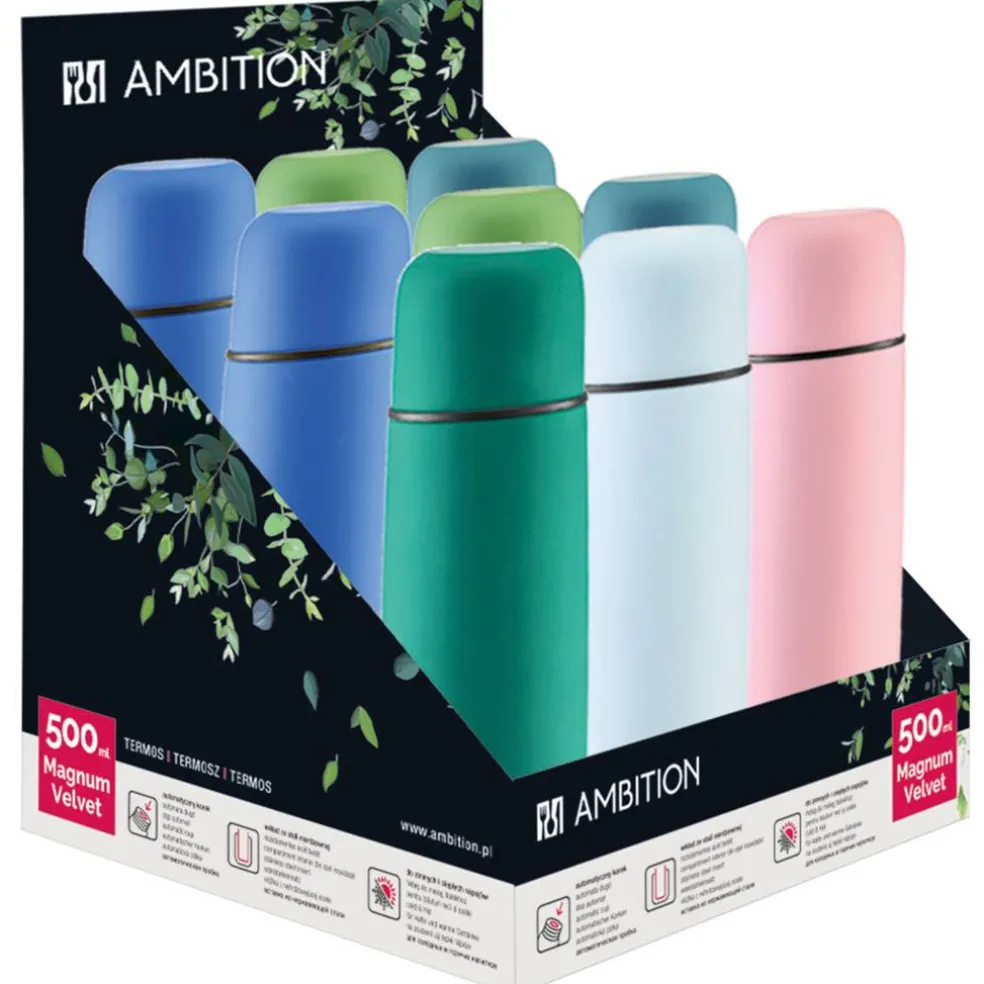 Termos Velvet 500 ml niebieski AMBITION
