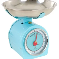 Waga kuchenna niebieska z czerwoną wskazówką 5 kg AMBITION