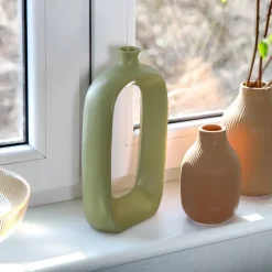 Wazon na kwiaty porcelanowy Clay MY HOME