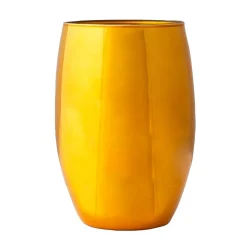 Wazon szklany Gold Deco 20 cm AMBITION