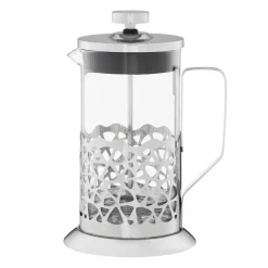 Zaparzacz do kawy i herbaty Larissa 600 ml koronka srebrny AMBITION