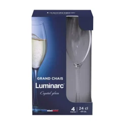 Zestaw 4 kieliszków do szampana Grand Chais 240 ml LUMINARC