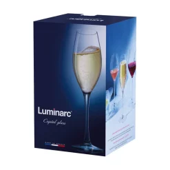 Zestaw 4 kieliszków do szampana Grand Chais 240 ml LUMINARC