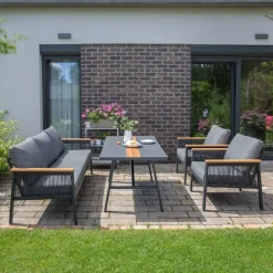 Zestaw mebli ogrodowych Ada antracyt PATIO
