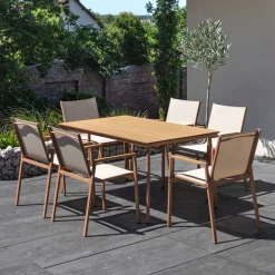 Zestaw mebli ogrodowych ze stołem Marseille PATIO