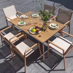 Zestaw mebli ogrodowych ze stołem Marseille PATIO
