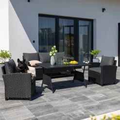 Zestaw mebli ogrodowych z technorattanu Micheline PATIO