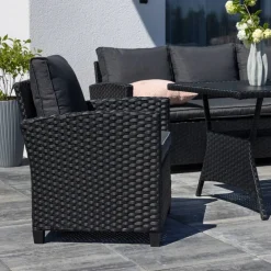 Zestaw mebli ogrodowych z technorattanu Micheline PATIO
