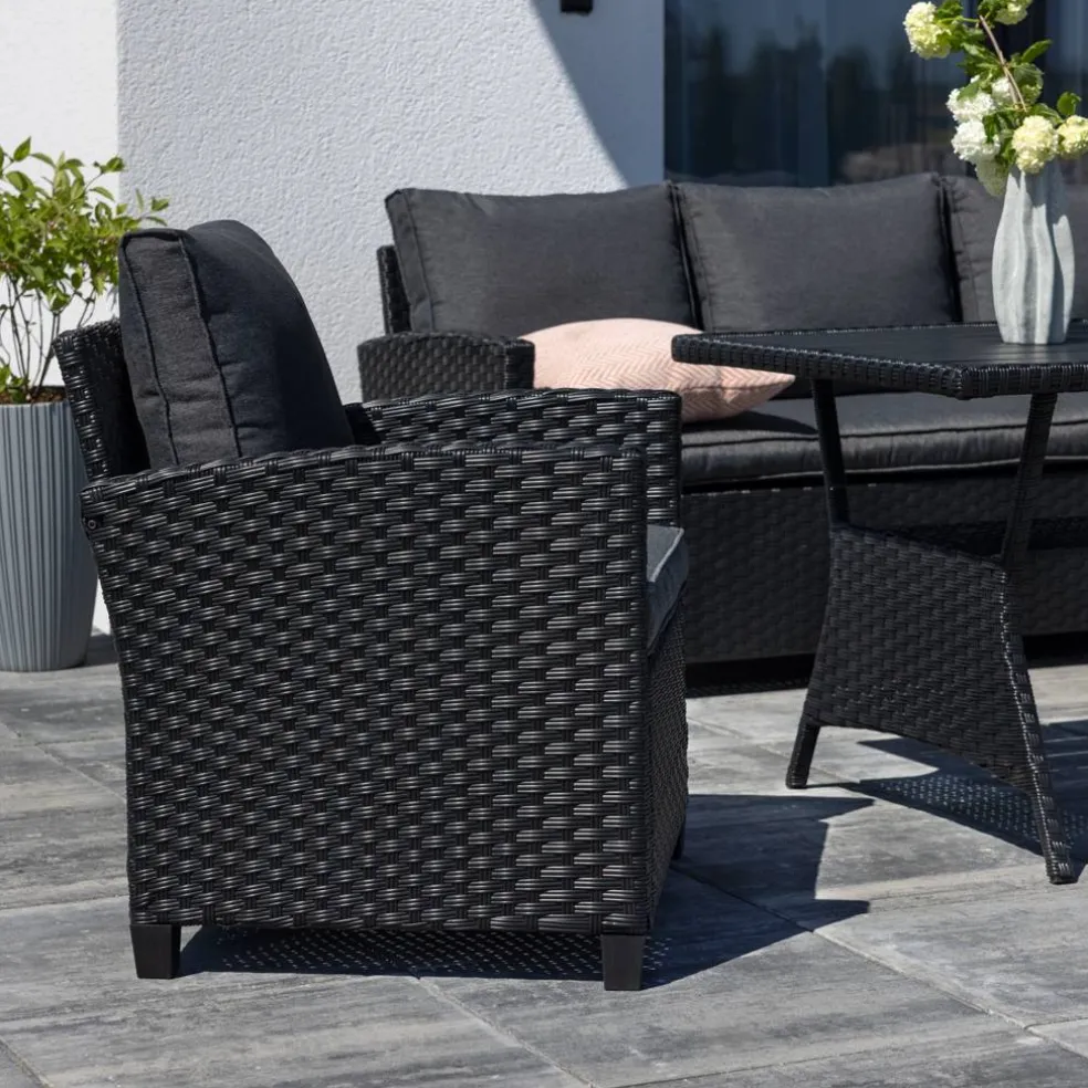 Zestaw mebli ogrodowych z technorattanu Micheline PATIO