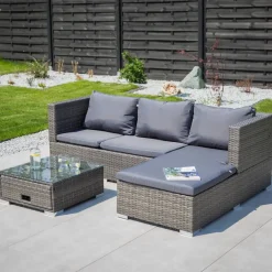 Zestaw mebli ogrodowych z technorattanu Liliane PATIO