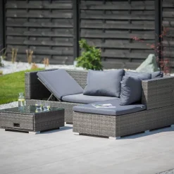 Zestaw mebli ogrodowych z technorattanu Liliane PATIO